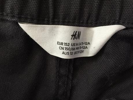 Chlapčenske kapsačove nohavice 11-12 rokov, h&m,152