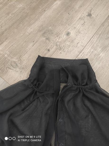 Priehladna bluzka s opaskom, xs