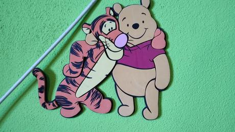 Sada penovych nalepiek - micimackó, 