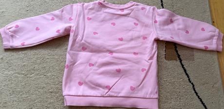 Prenadherna mikina s mackom nenosena, h&m,98
