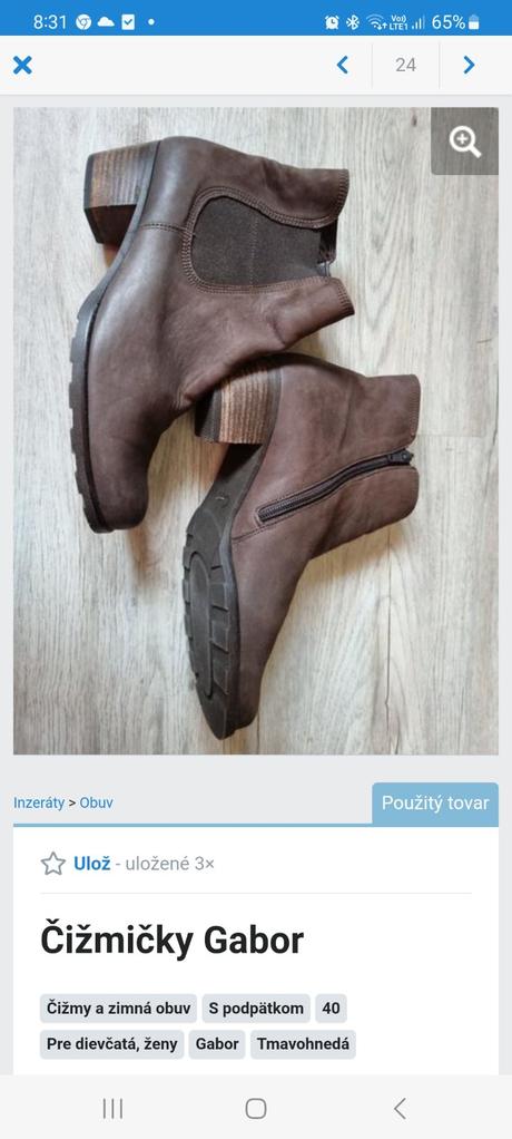 Čižmičky gabor, gabor,40