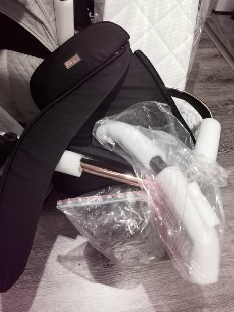 Kombinovaný kočík moon style rosé, moon,moon style