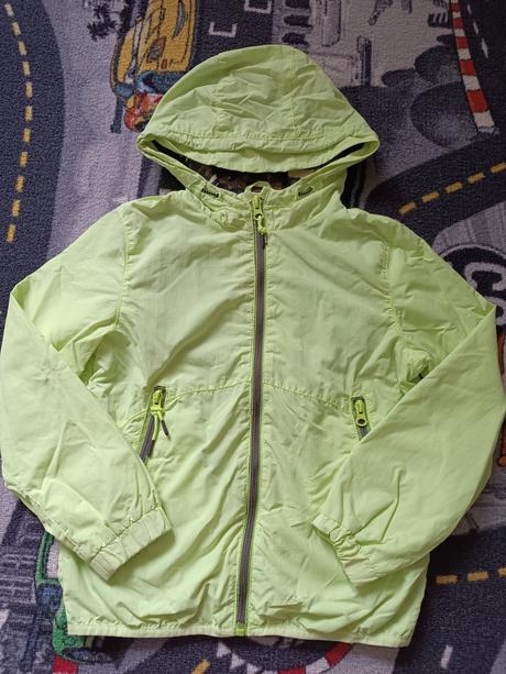 Žlto zelená krikľavá bunda zn. zara, zara,128