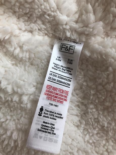 Zimná bundička, f&f,68