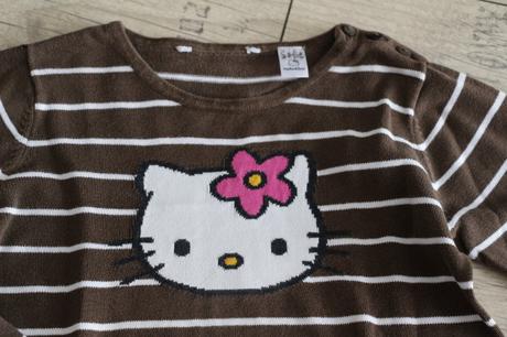 Svetrík hello kitty, h&m,128
