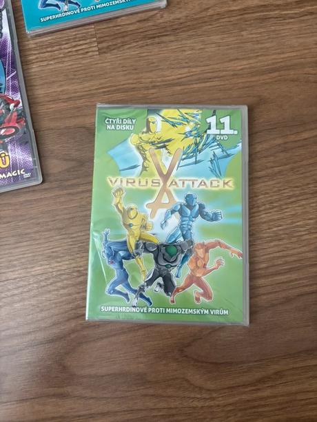 Detské animované rozprávky a seriály na dvd (yu-gi,
