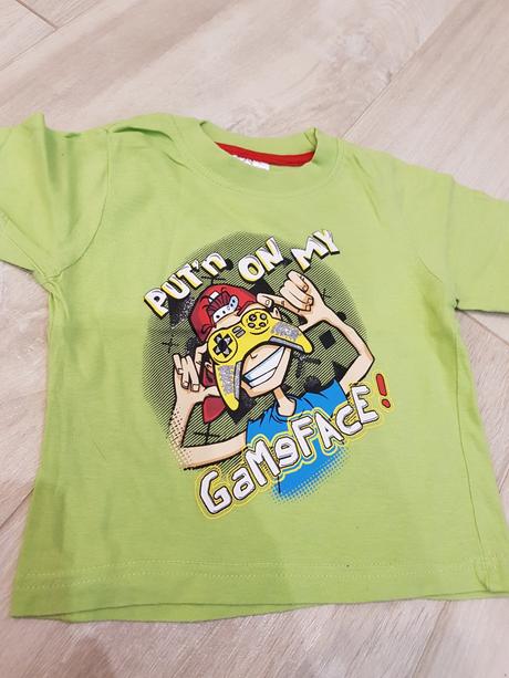 Sada chlapčenských tričiek veľkosť 86-92, 86