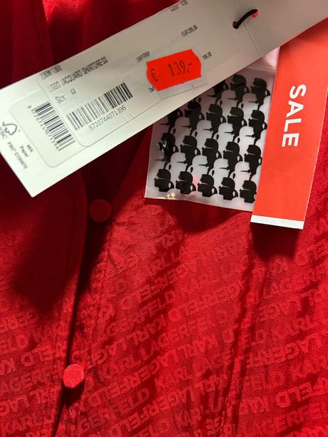 Karl lagerfeld šaty m jaquard original, m