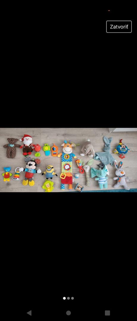 Balík hračiek pre bábätko, 