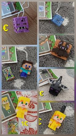 Figurka minecraft - kinder joy, 