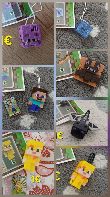 Figurka minecraft - kinder joy, 