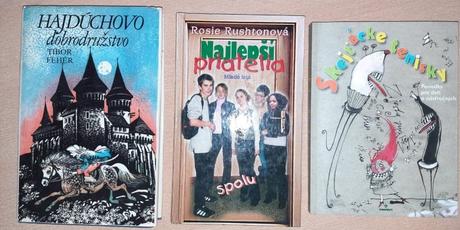 3 knihy pre násť-ročných,