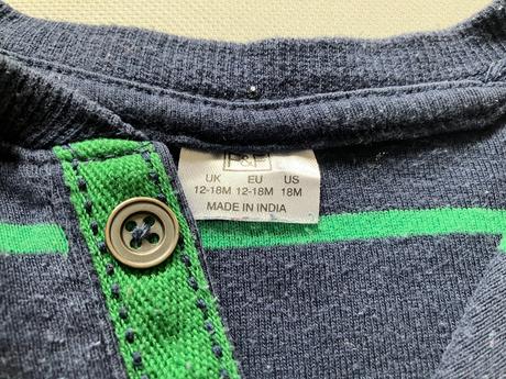 Tričko s dlhým rukávom, f&f,80