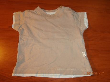 Súprava tričko+kraťasy pruhované, kik,74