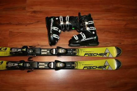 Lyže fischer 123 cm, fischer,120-129 cm