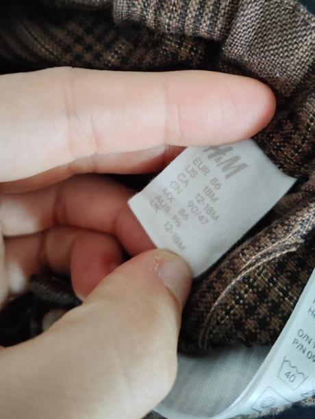 Chlapčenské nohavice, h&m,86