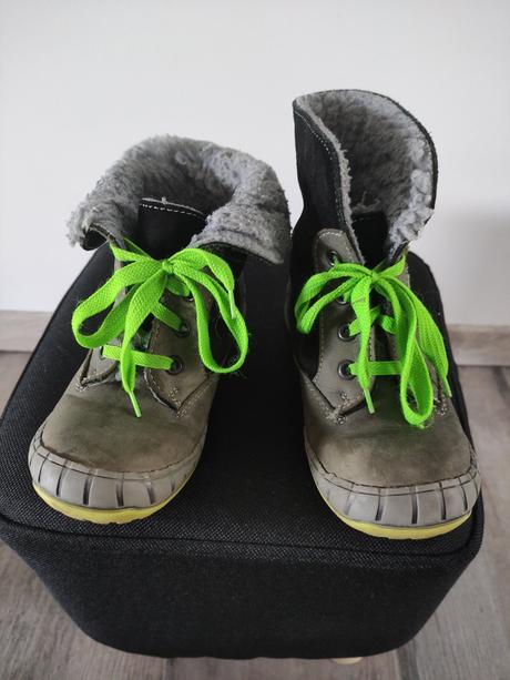 Kvalitné celokozene čižmy 27, fare,27