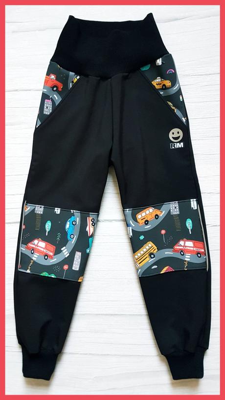 Softshellové nohavice, 92 - 170