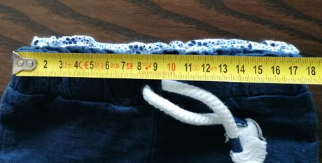 Modré kratasy 2 ks, f&f,62