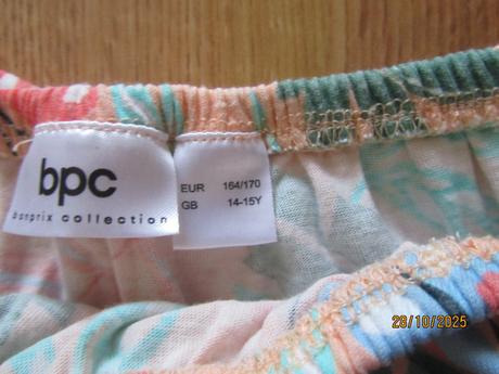 Carmen tričko s volánom, bonprix,164