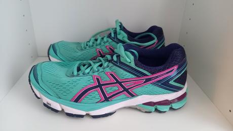 Bežecké tenisky asics aqua mint indigo blue, asics,38