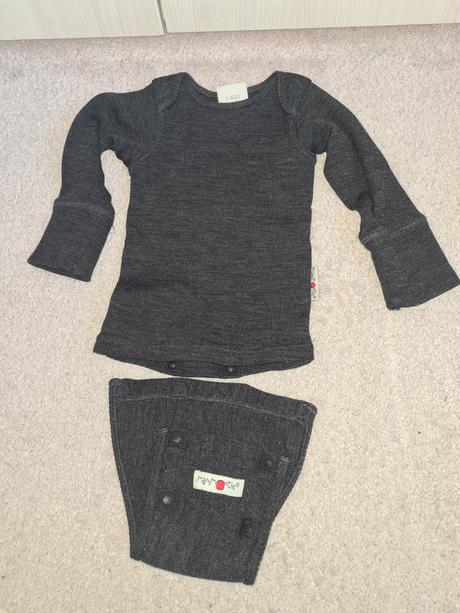Manymonths merino body- tricko, 92