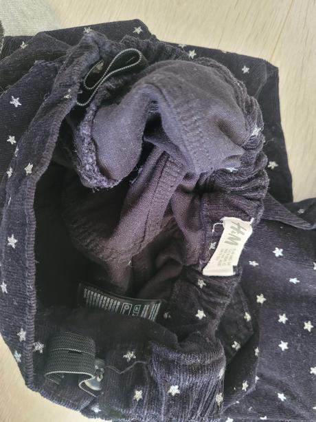 Menžstrové nohavice, h&m,140