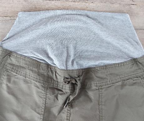 Olivovozelená tehotenská sukňa, yessica,42