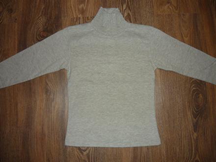 Tričko s dlhým rukávom, rolák hrubí 140, 140