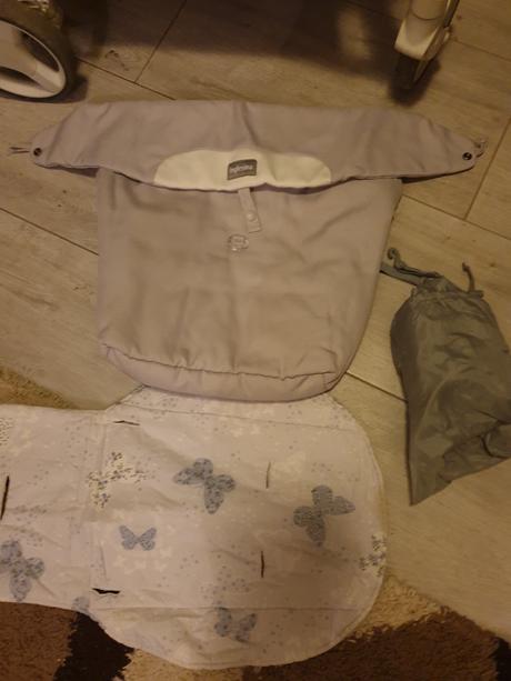 Kocik bielosivy, inglesina,inglesina trilogy