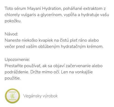 Serum hydratacne vhodne ako dar,