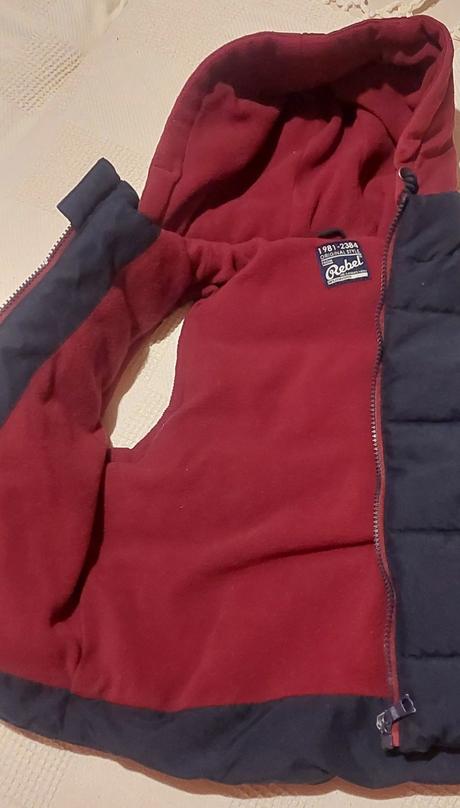 Vesta zateplena, rebel,116