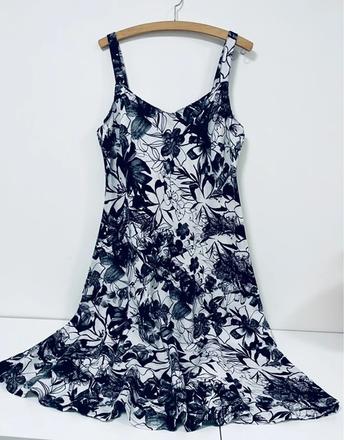 Elegantné ľanové šaty per una (marks & spencer), marks & spencer,46