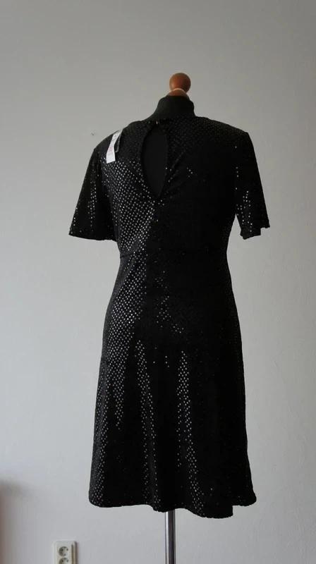 Trblietavé čierne koktailky (pepco), pepco,m