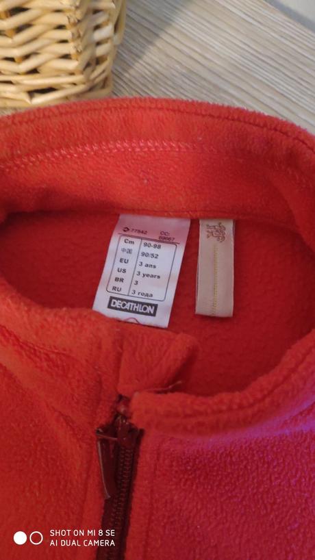 Flisova mikina, quechua,98