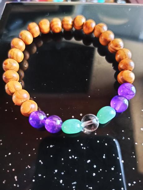 Minerálne, pletené náramky, amulety do auta na žel,