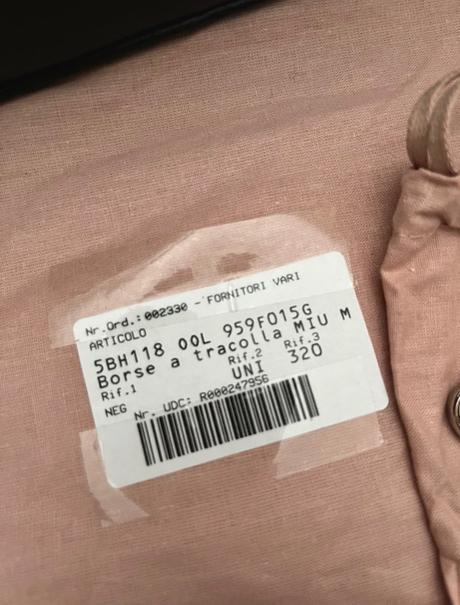 Kabelka miu miu, miu miu