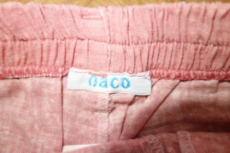 Ľanové šortky naco, 104