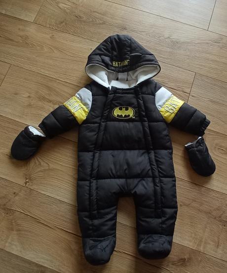 Zimný detský overal batman 68, 68