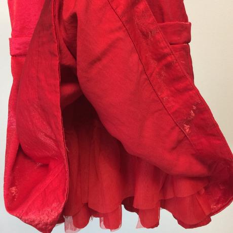 Šaty červené dievčenské lindex č.104, 3-4y, lindex,104