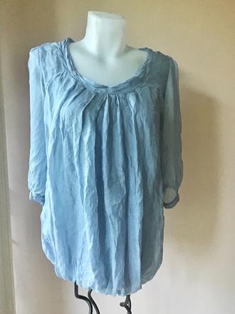 Hodvábna podsita bluzka, s