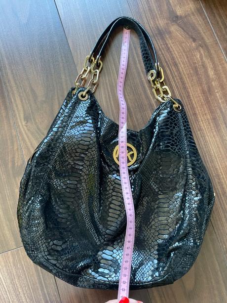 Kožená kabelka michael kors, michael kors