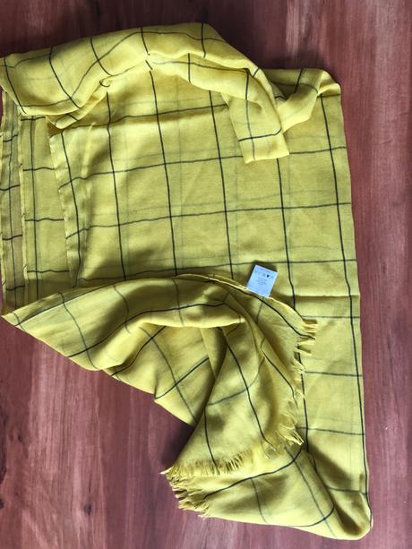 Zlty vacsi šal, orsay,xxl