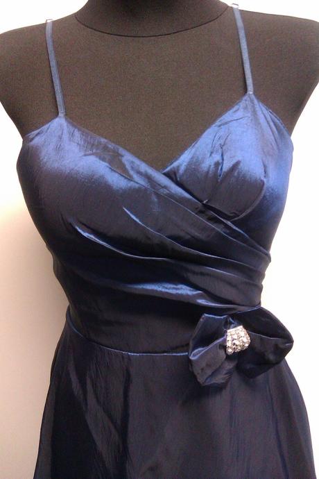 Spoločenské šaty modré, xl