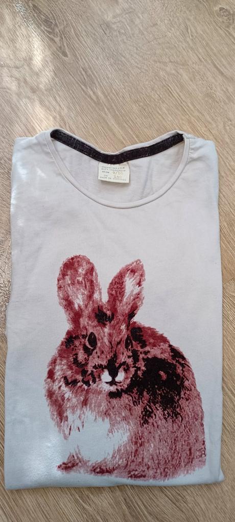 Tričko  so zajkom,veľ.140,zn.zara, zara,140