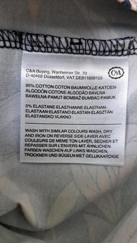 Kvietkované minišaty, c&a,s