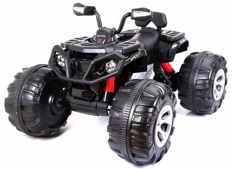 Elektrická štvorkolka červená,