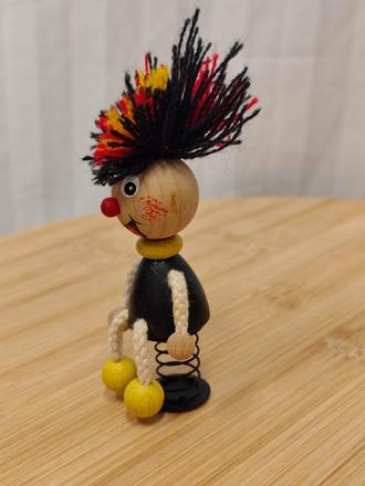 Zberateľský pérák germany punk na pružine, 9,5 cm,