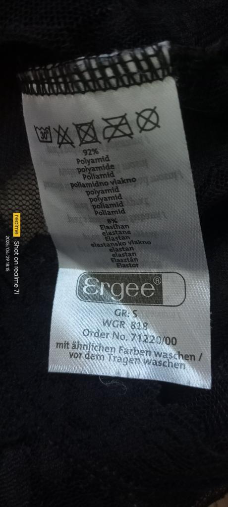 Čipkované body, ergee,s