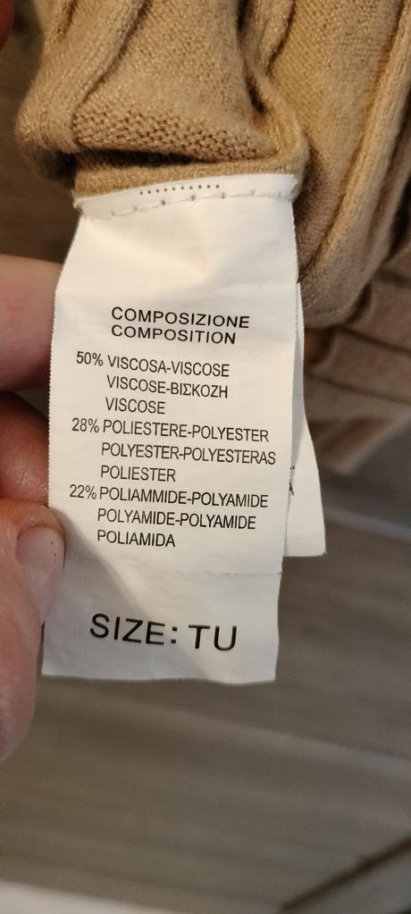 Rolákové šaty - farba camel xs/s, s